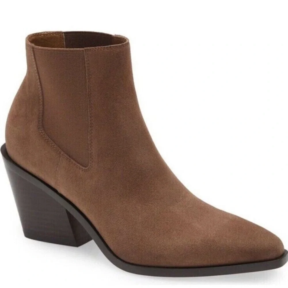 Rag & Bone Brown Suede Booties